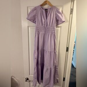 Quince Lavender Purple Maxi Dress